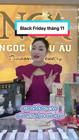 ✨ Chị em nhanh chân đến showroom để săn kim cương, trang sức với mức ưu đãi siêu hấp dẫn, giá tốt chưa từng có. Số lượng quà tặng và deal đẹp đều có giới hạn, đến sớm để không bỏ lỡ cơ hội nâng cấp bản thân với những món trang sức lấp lánh nhất! #nca #ngocchauau #kimcuongngocchauau #HoangThanhNga #blackfriday