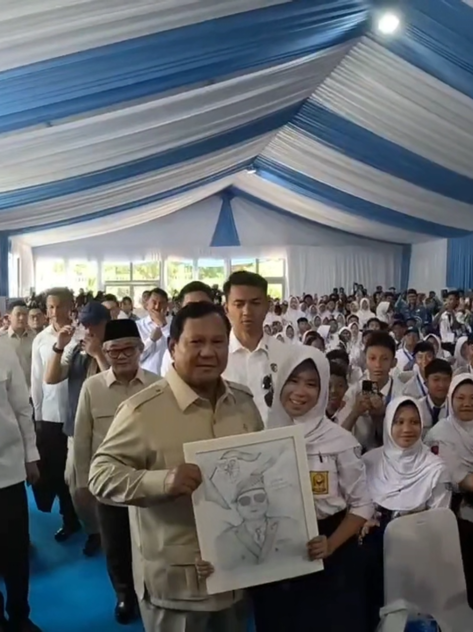 Presiden Prabowo Menghadiri Peluncuran Digitalisasi Pembelajaran Untuk Indonesia Cerdas #prabowo #gibran  #kabinetmerahputih 