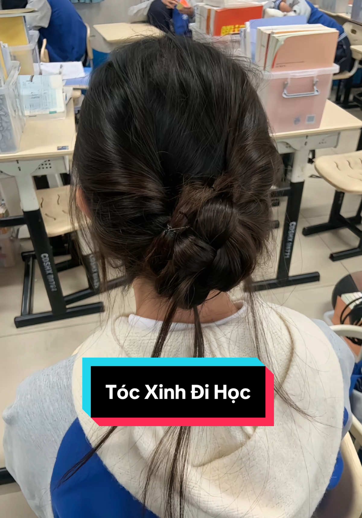 + 1 kiểu tóc búi thấp đơn giản mà tui luôn tin tưởng #foryou 