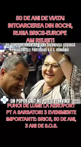 Cụ o energie care inspiră și o inimă neînfricată @Diana Iovanovici-Șoșoacă  păşeşte înainte indiferent de, presiuni, apărând cu tărie valorile care Unesc oamenii În fiecare cuvânt si fn fiecare actiune, arată ce înseamnă adevăráta dedicare faţắ de comunitate  Ea nu luptă doar pentru legi mai bune, ci pentru respect, transparenţă și protejarea fiêcărei fiinte care are nevoie de o voce In fața nedreptății, nu dă niciodată înapoi -.iar vocea ei devine impulsul celor care s-au simţit vreodată neglijați sau reduși la tắcere Ea nu este doar un lider Este simbolul rezistenţei apărătoarea libertăţilor fundamentale şi o inspiraţie pentru toţi cei care cred într-un viitor mai deschis și mai luminos. Cu ea, dreptatea nu este doar un ideal -devine un drum real posibil și plin de speranţă • #DianaIovanoviciSosoaca #Europarlamentar #PresedinteSOSRomania  #DianaTeIubim  #50DeAni #Brics #3AniSOSRomania  #fypシ #fypviralシ #TikTok  • @Georgescu Andrei Official ✅ @Iulia @Iuliana @Andreea Cîmpianu Official @Gabriela Mateiu 49 Oficial @Dragoș.S.O.S.RO @Vladut Toma @SOS Irl-UK - Florin Coseraru @s.o.s.roBistrița-Năsăud @ALEXANDRA ANTON @S.O.S.Ro.Emilia-Romagna @dreptate și adevărul🆘🫂🇵🇸 @Constanța S.O.S RO MEHEDINȚI @Deputat Nini Pascalini @Dumitru Manea (Miron Manega) @Elena Botoc @Elena Grapă 
