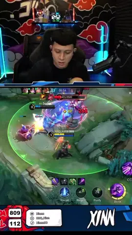 jadi banyak yg ngemis gni ke bangxinn😌 #WinWithMLBB #MLBB #fyp #xinn #foryou 