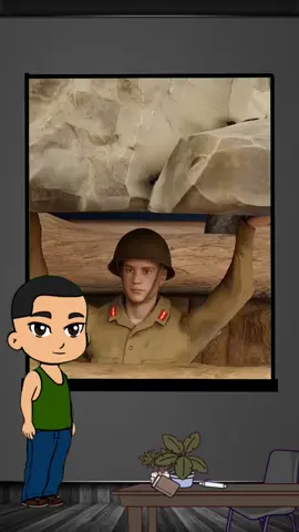 Batu palsu itu menuntun prajurit Amerika ke perangkap gelap dengan dua terowongan, satu aman, satu mematikan. #faktaunik #ceritamenarik #fyp 