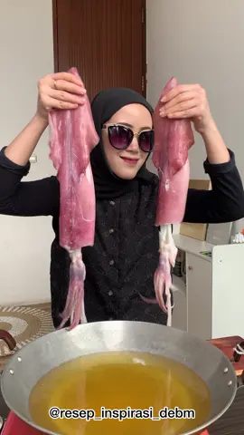 cook squid as big as an octopus #bal