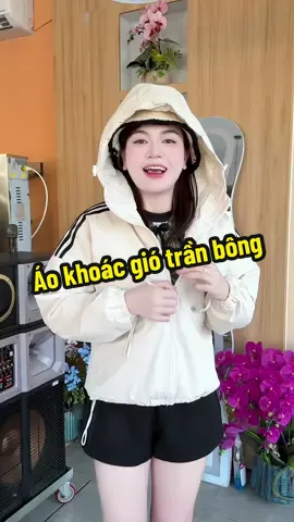Áo khoác gió trần bông 