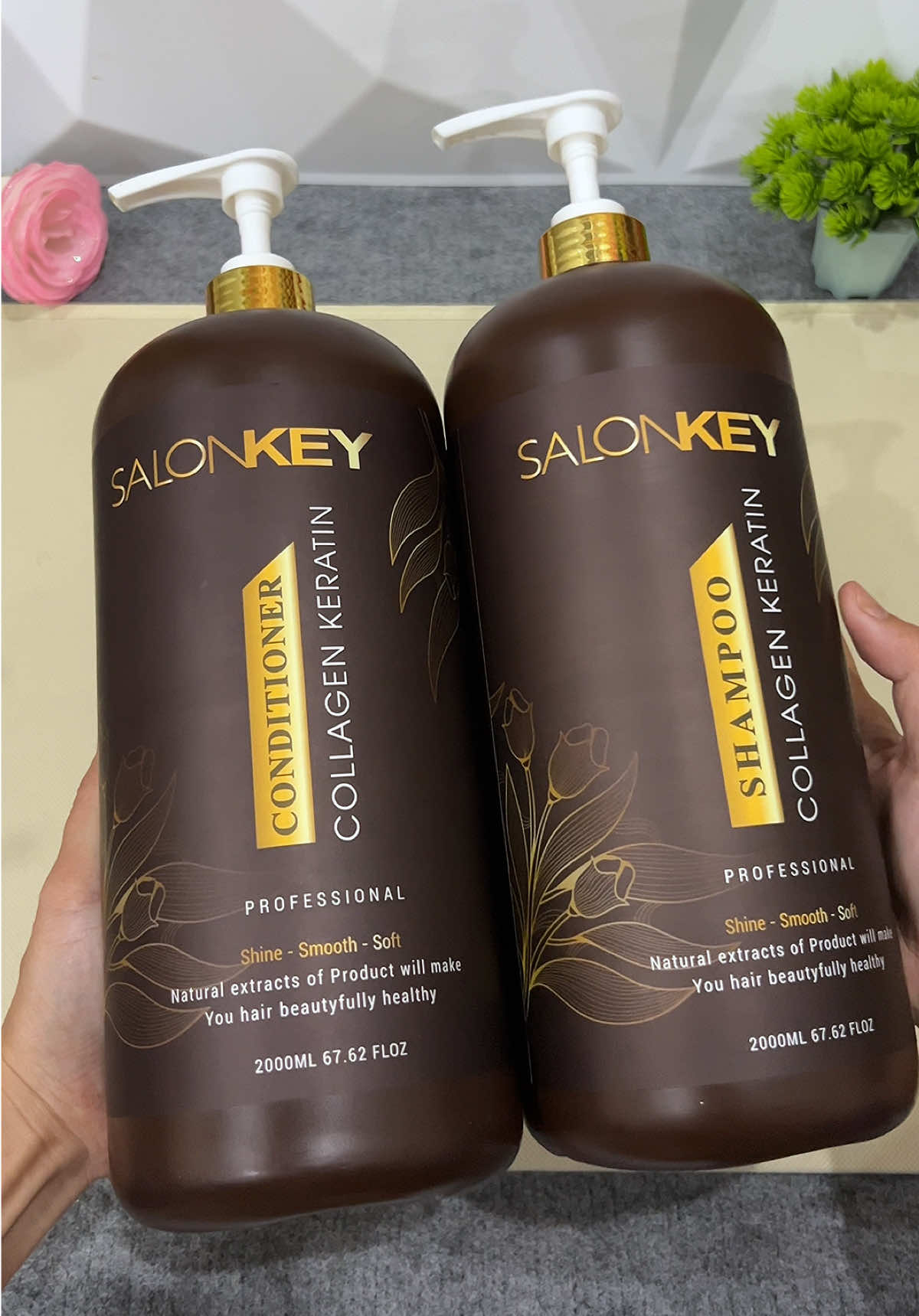 Thơm dịu mùi nước hoa , tóc mềm mượt #daugoi #daugoisalonkey #daucap #xuhuong #tranghatay96 