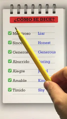 Aprende inglés conmigo. #ingles #inglesbasico #aprendeingles #inglesfacil #inglesonline #englishteachers #learnenglish #spanisheasy 