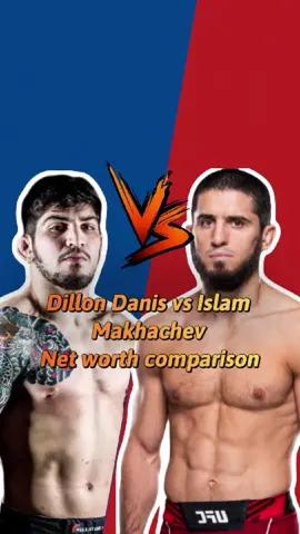 Compare the net worth of the two-time champion Islam Makhachev and Dillon Danis.#fyp #usa #us #foryou #islammakhachev #dillondanis 