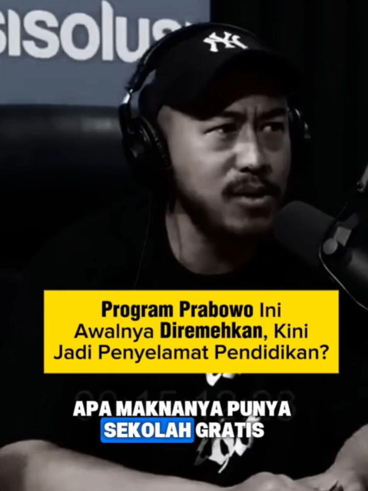 Program yang dulu dicibir kini bikin ribuan anak kembali sekolah. Sekolah Rakyat—bukti nyata pendidikan itu hak semua, bukan cuma slogan #viral #fyppppppppppppppppppppppp #sekolahrakyat #prabowo #pandji