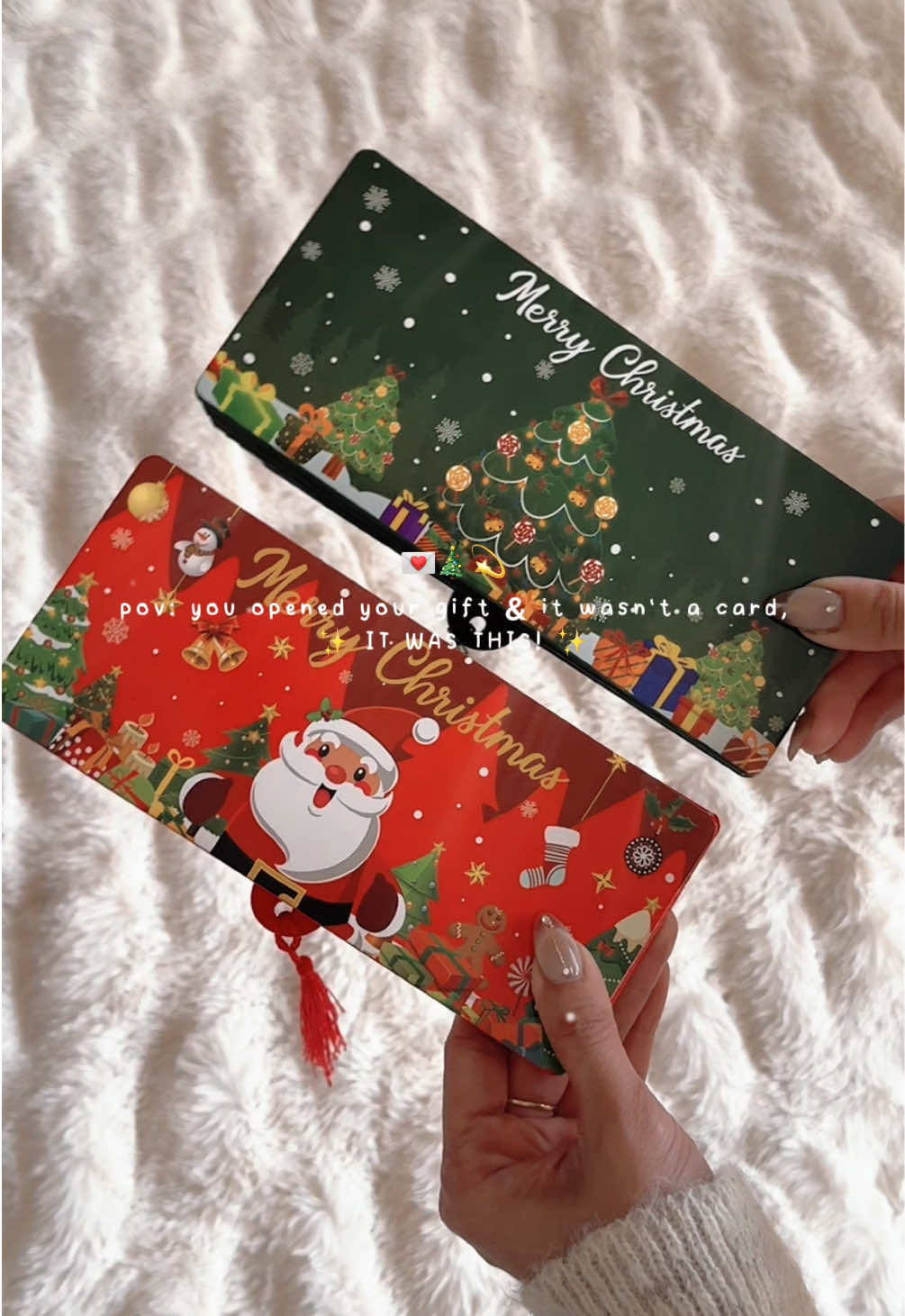 BEST GIFT EVER! 🥰✨ #envelope #christmas #chritmasgift #giftideas #money 
