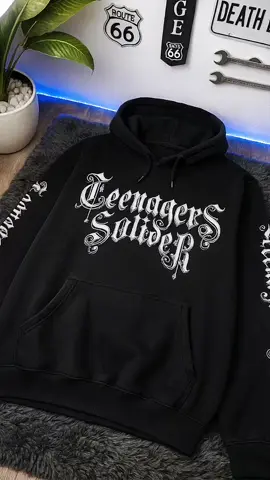 Hoodie Netral Teenagers Solider #fyp #hoodie #longsleeve #style #viral 