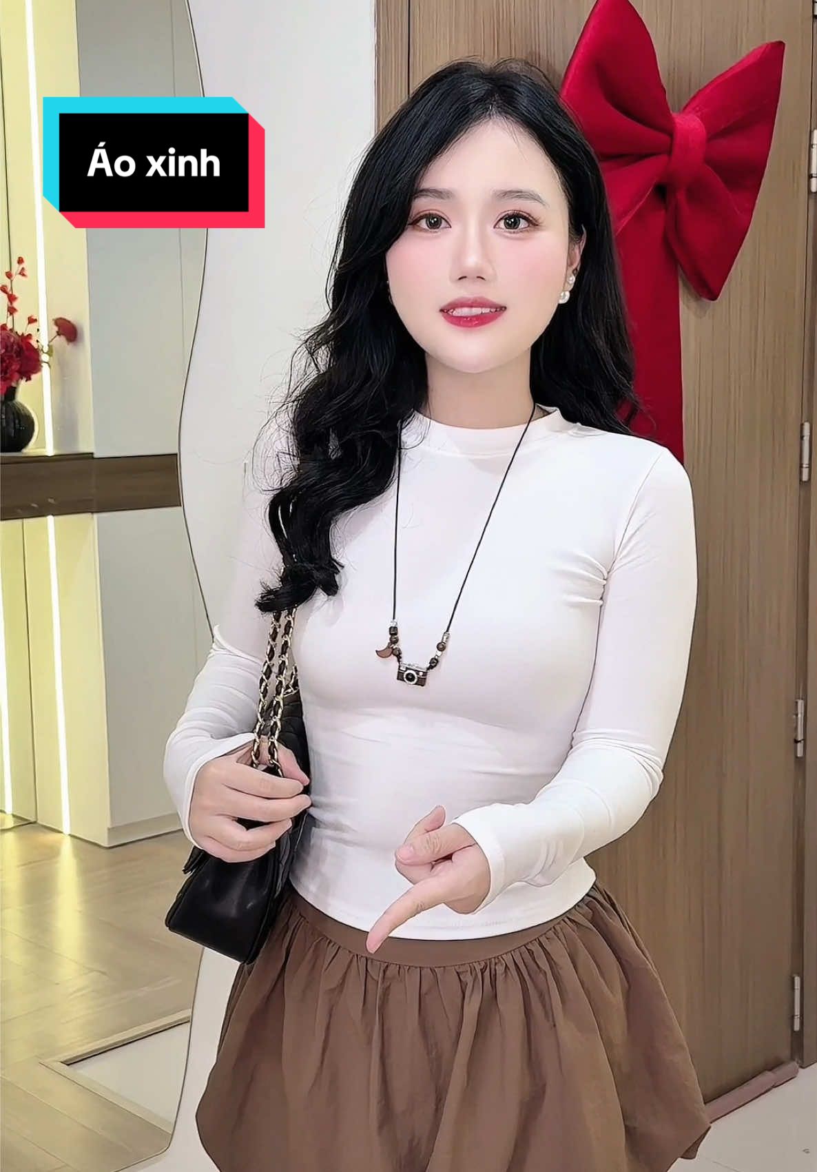 Áo kiểu xinh #aonu #aoxinh #macdepmoingay #myoutfit #fypシ゚ 