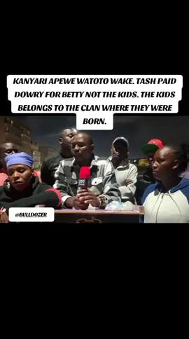 KANYARI APEWE WATOTO WAKE. TASH PAID DOWRY FOR BETTY NOT THE KIDS. THE KIDS BELONGS TO THE CLAN WHERE THEY WERE BORN.#trendy #trendingsong #fyp #trendingvideo #trending 
