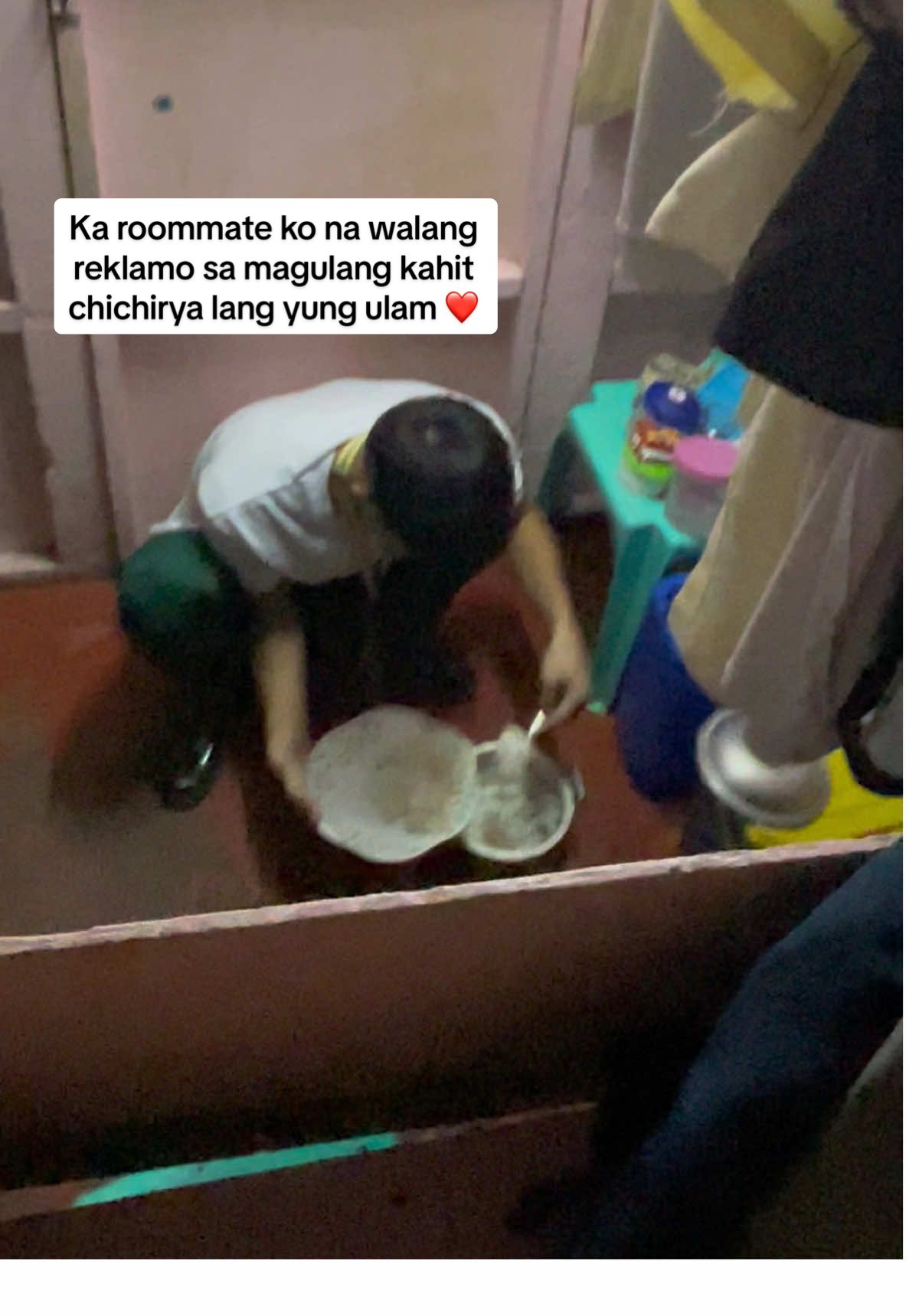 Roommate ko na walang reklamo sa magulang kahit chichirya lang ulam❤️