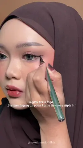 Sat set ny pke eyeliner klo produknya juga tepat📌#tutorialeyeliner #makeup #fyp 