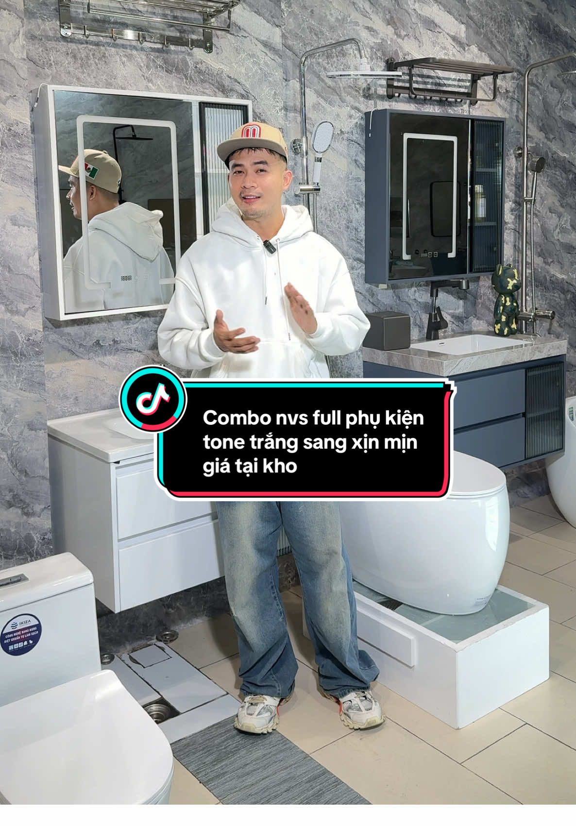 Full combo tone trắng sang chảnh giá tt tại kho #hoanglongtongkhotbvs #thietbinhatam #noithat #xaydung #nhadep  @Hoàng Long Tổng Kho Thiết Bị  @Hoàng Long Tổng Kho Thiết Bị  @Hoàng Long Tổng Kho Thiết Bị 