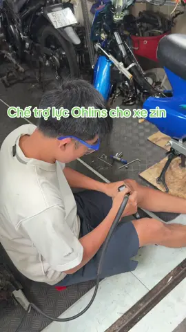 Trợ lực Ohlins xe zin ##nồitaygahonda #wave #chedocu8x #anhtukhoi #anhtukhoi 