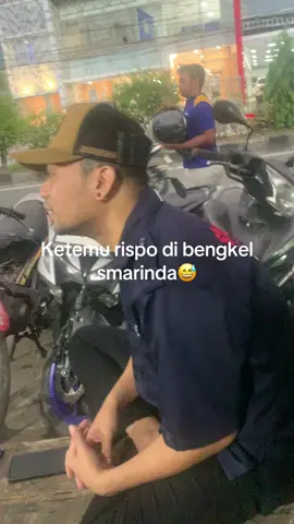 Ktemu rispo dibengkel smarinda🤣 #rispo #gjlsentertainment #rigen #gjls 