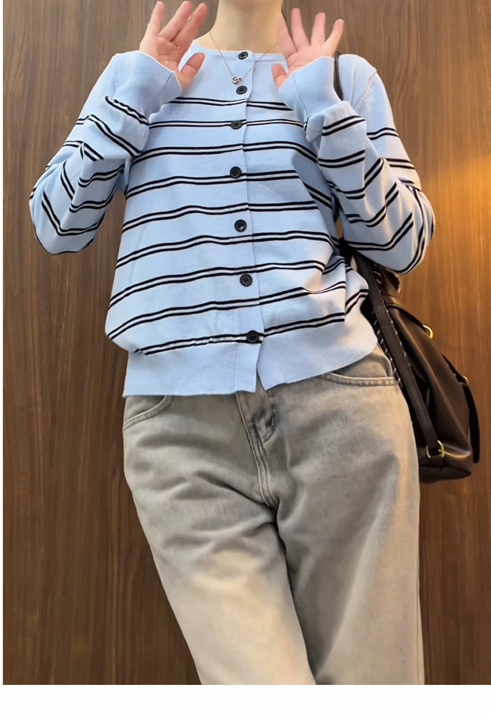 🌥️🌸 #reviewquanao #aolen #aokhoac #cardigan #aolenkengang 