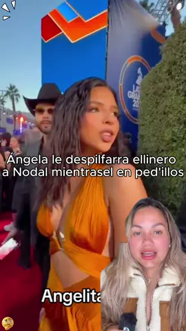 #greenscreen#angelaaguilar#cristhiannodalangela se le despilfarra la fortuna a Nodal mientras el casi tiene una pata en la 🤔