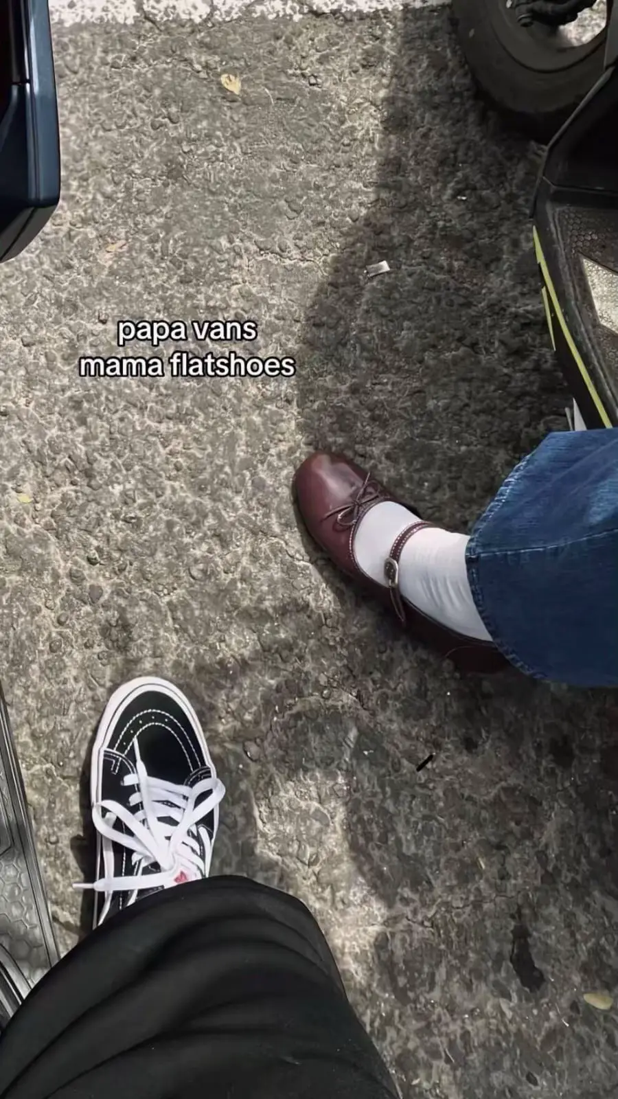 papa dimana😭 #vans #flatshoes 