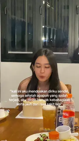 aku juga sangat bersyukur atas semua yg udah aku lewati sejauh ini, aku yakin pasti akan ada banyak hal baik menanti ✨🤍