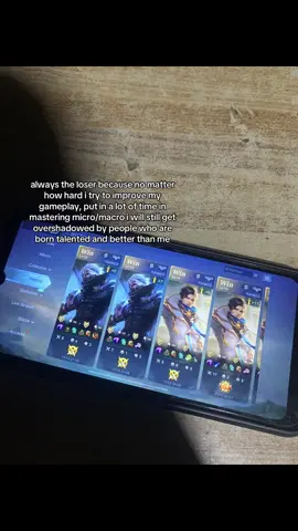 talent always beats hardwork🥲 #foryoupage #fyptiktok #loser #mlbbbangbang #mobilelegendsphofficial 