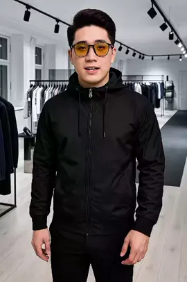 Áo Khoác Dù Nam 2 lớp màu đen Muradfashion, Áo Khoác Nam mẫu mới hot trend 2025 AKD34#aokhoacdu #aokhoacnam #thoitrangnam #xuhuong #viral 