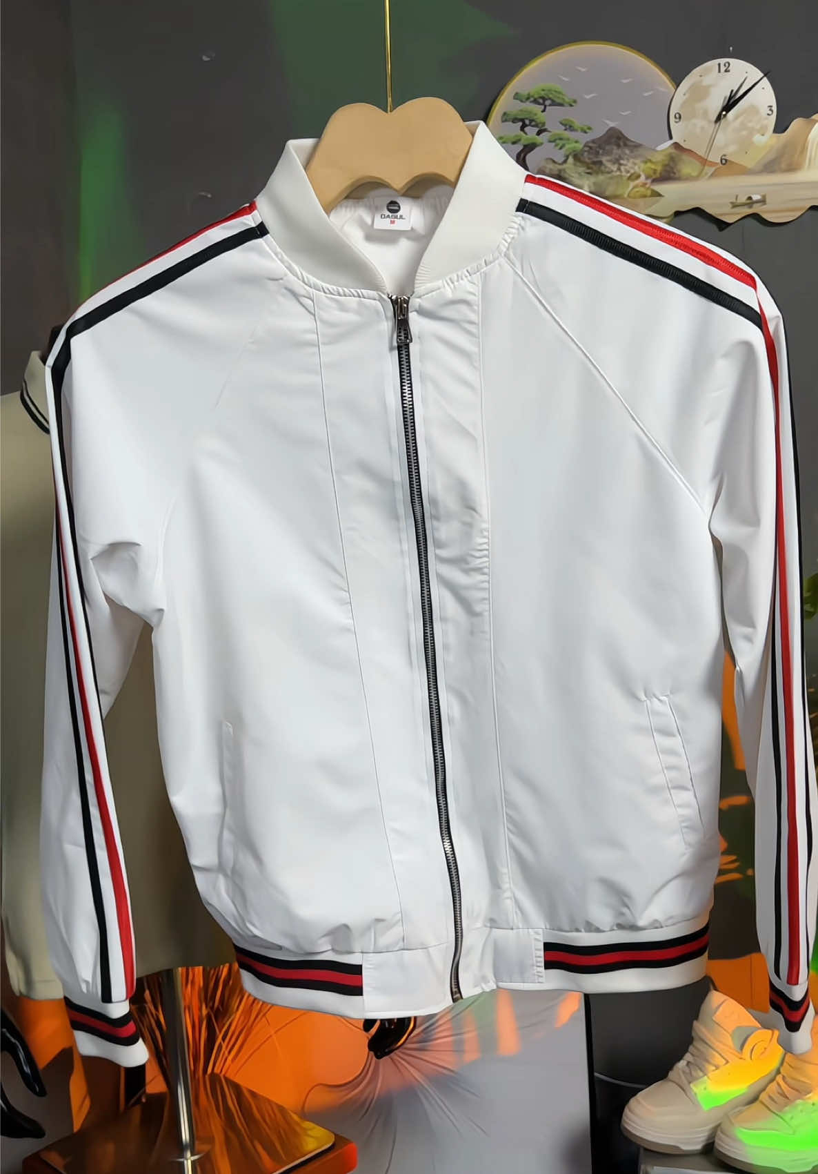 Áo khoác nam nữ gió Bomber DAGUL tron 2 lớp - phối viền #aokhoacnam #aokhoacbomber #aokhoac #aokhoacgio #phoidonam 