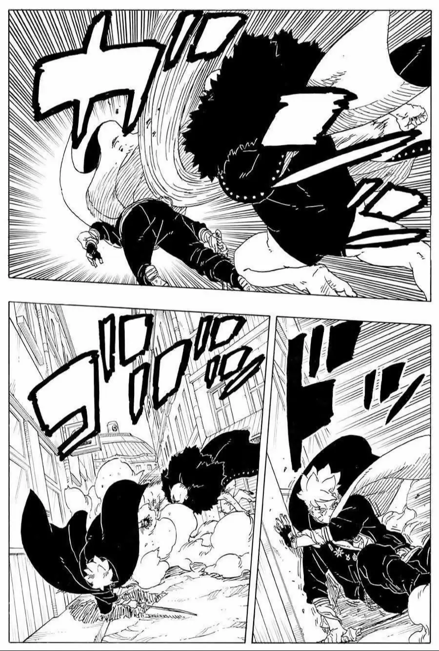 الصفحة التشويقية الثانية من الفصل 28 ما موجوده مع التسريبات  ماموشي ضد بوروتو