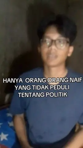 *HANYA ORANG NAIF YANG TIDAK TERTARIK POLITIK* ada satu kalimat yang sering diucapkan manusia modern yang penuh kenaifan Denganrasa bangga Seolah itu bentuk kedewasaan  *SAYA TIDAK TERTARIK POLITIK* kalimat tingkat kesadaran manusia terbodoh bagaimana bisa mereka mengatakan 