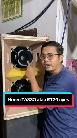 Horen Tweeter RT24 dan TASSO sangat rekomendasi fokus kedepan bahan full cor Alumunium bolo #ceksound #soundsystem #tweeter #horentweeter #electronicmusic 