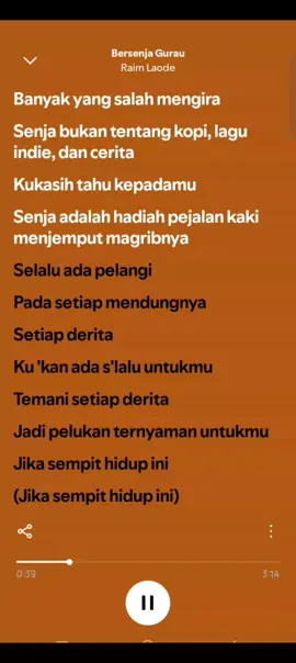 Lirik Lagu  Bersenja Gurau selalu ada pelangi by:Rain Loade #selaluadauntukmu #raimloade  #songlicrys #liriklagufull #4u 