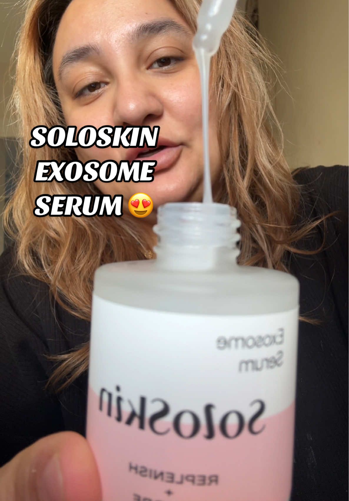 @Soloskinlondon YOU SMASHED IT WITH THIS! #fyp #tiktokmademebuyit #exosome #skincare #serum 