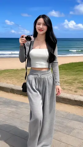 Quần nỉ ống rộng mặc xinh ấm áp # @Hằng shoping #hangshoping #macdepmoingay #xh #quanao #quanni 