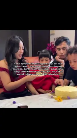 Mantep adek self love sejak dini😭👏🏻 #selflove #chava #rachelvennya #ulangtahun #reminder 