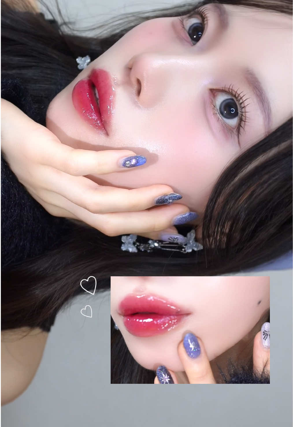 EITHER&のうるツヤ透明感リップが大優勝💓 #PR #イーザーアンド　#デューイシロップティント　#Qoo10 #メガ割