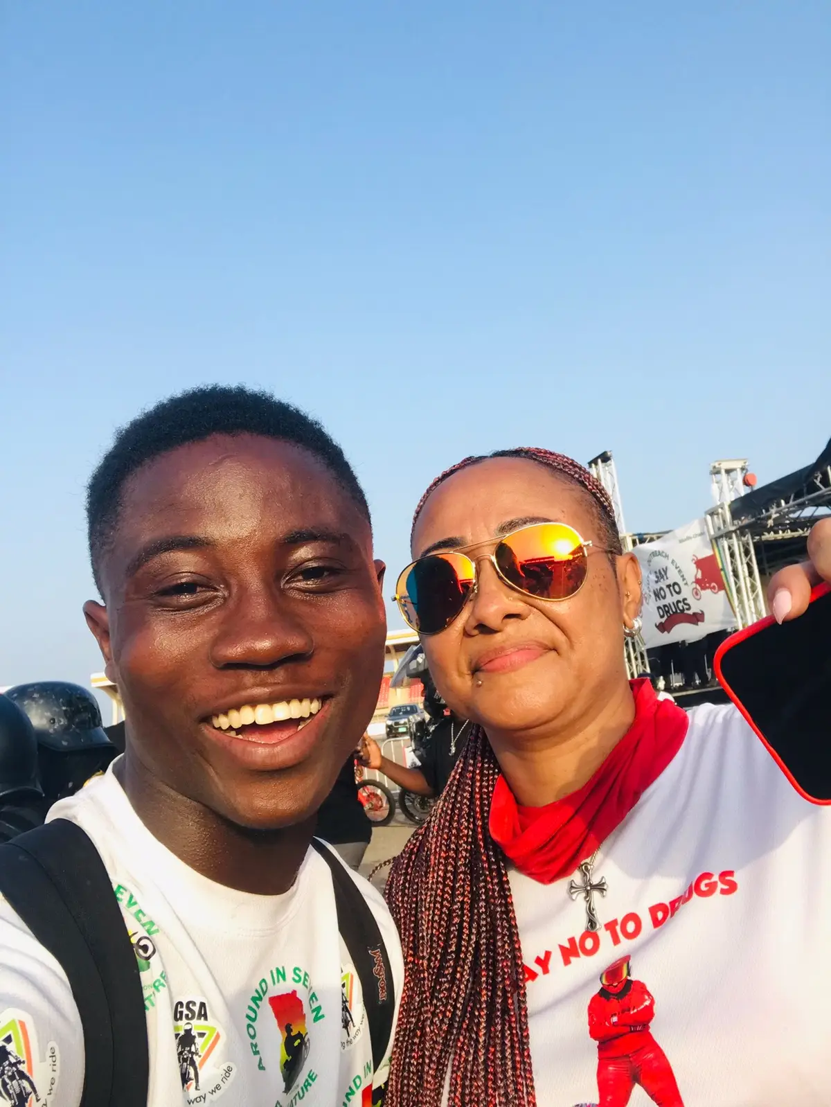 Back at the black stare square  @Bikergirlel🇧🇴(RYBJ🙏🏽❤️🕊️) @LIFE OF ODK 💫💙 @alikross625 @moto_gbee_lyf @Shaibu Eeymana🏍🗽 @JW @Motovlog Ghana @BASIT BIKER/BASIT LIVESTOCK 🤠 