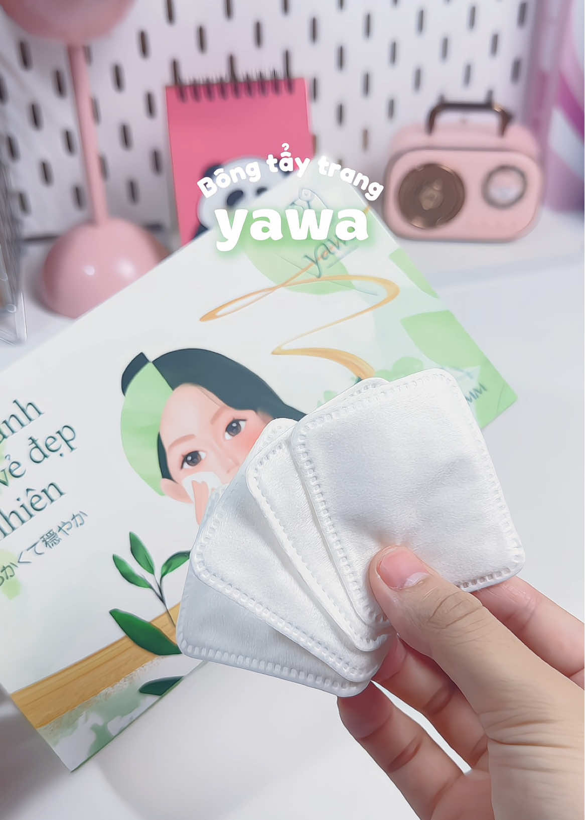 Bông Tẩy Trang Yawa Skincare #bongtaytrang #yawa #bongtaytrangyawa #goclamdep #xuhuong 