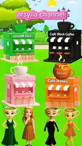 Caffe kesukaan ballerina cappucinna yang mana #anomali #ballerinacappucina #animasianak  #hiburananakanak #kartun 