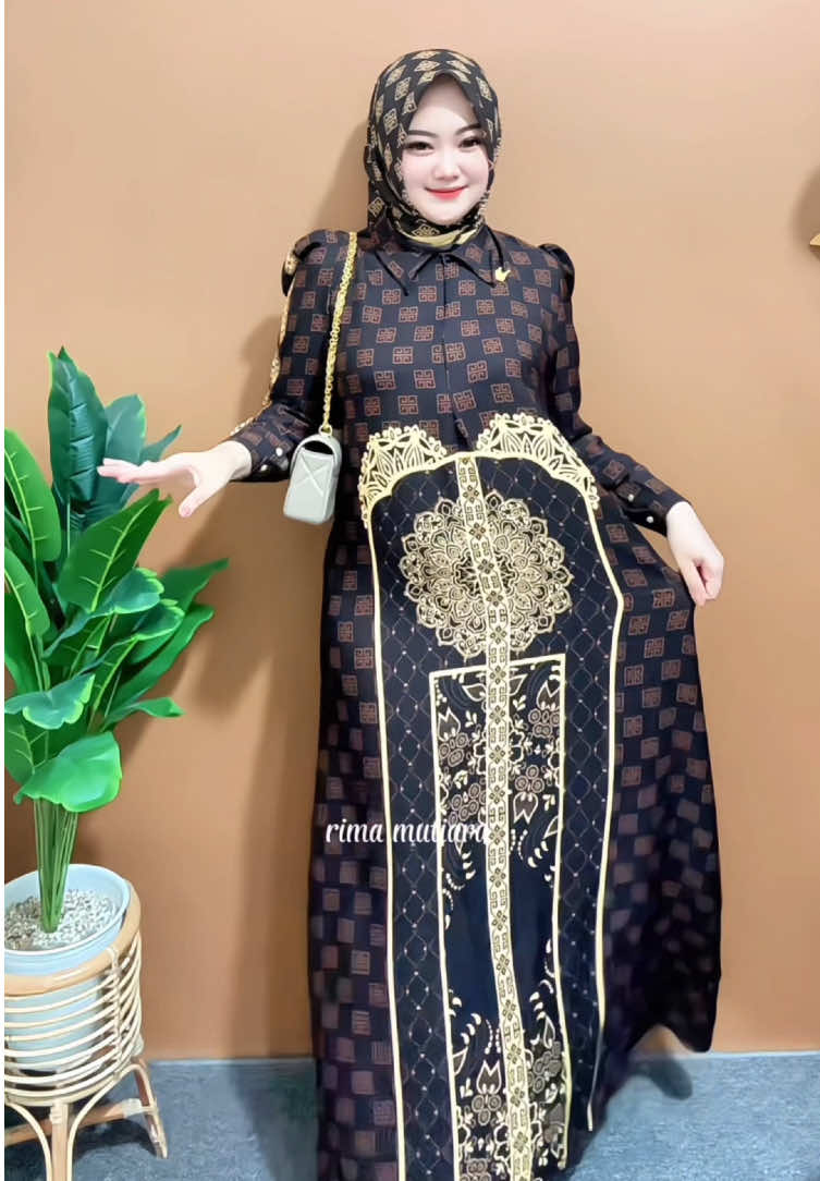 Jgn lupa join live 😍 warna baru, mahogani cantik puolll bun😍😍 #dress #gamis 