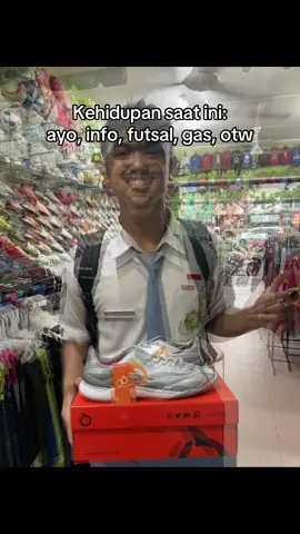 Tankyou lekku udh belanja di b&b sport gacor sepatu putsal ortus catalys hyperion nya#bnbsport #batamcentre #rukogrenland #ortuseightofficial #sepatuputsal 