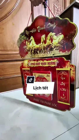 Lịch đôi, lịch tết tráng gương khá bền bỉ và sang trọng. #lichdoi #lichtet 