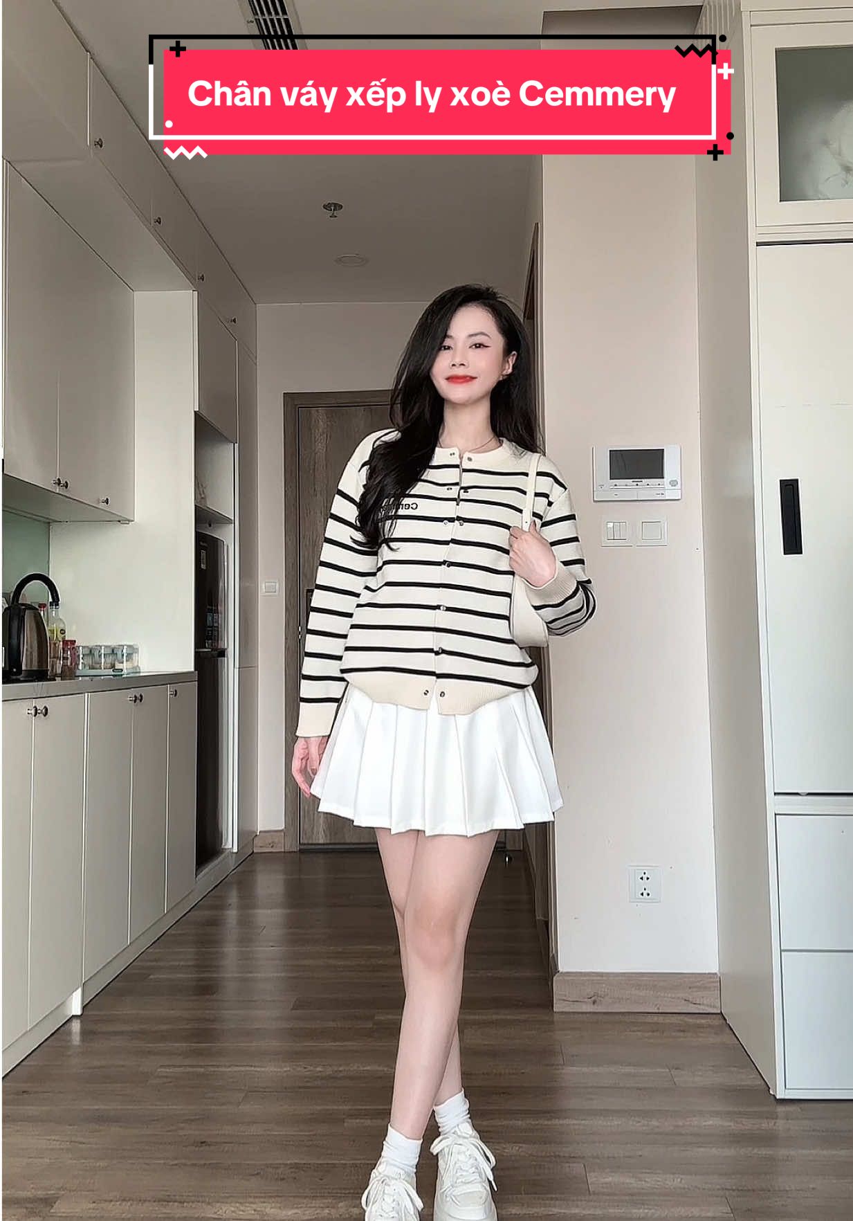 Chân váy xếp ly xinh nhà @CEMMERY #chanvayxeply #chanvayngan #chanvayxoe #chanvayxinh #thoitrangnu 