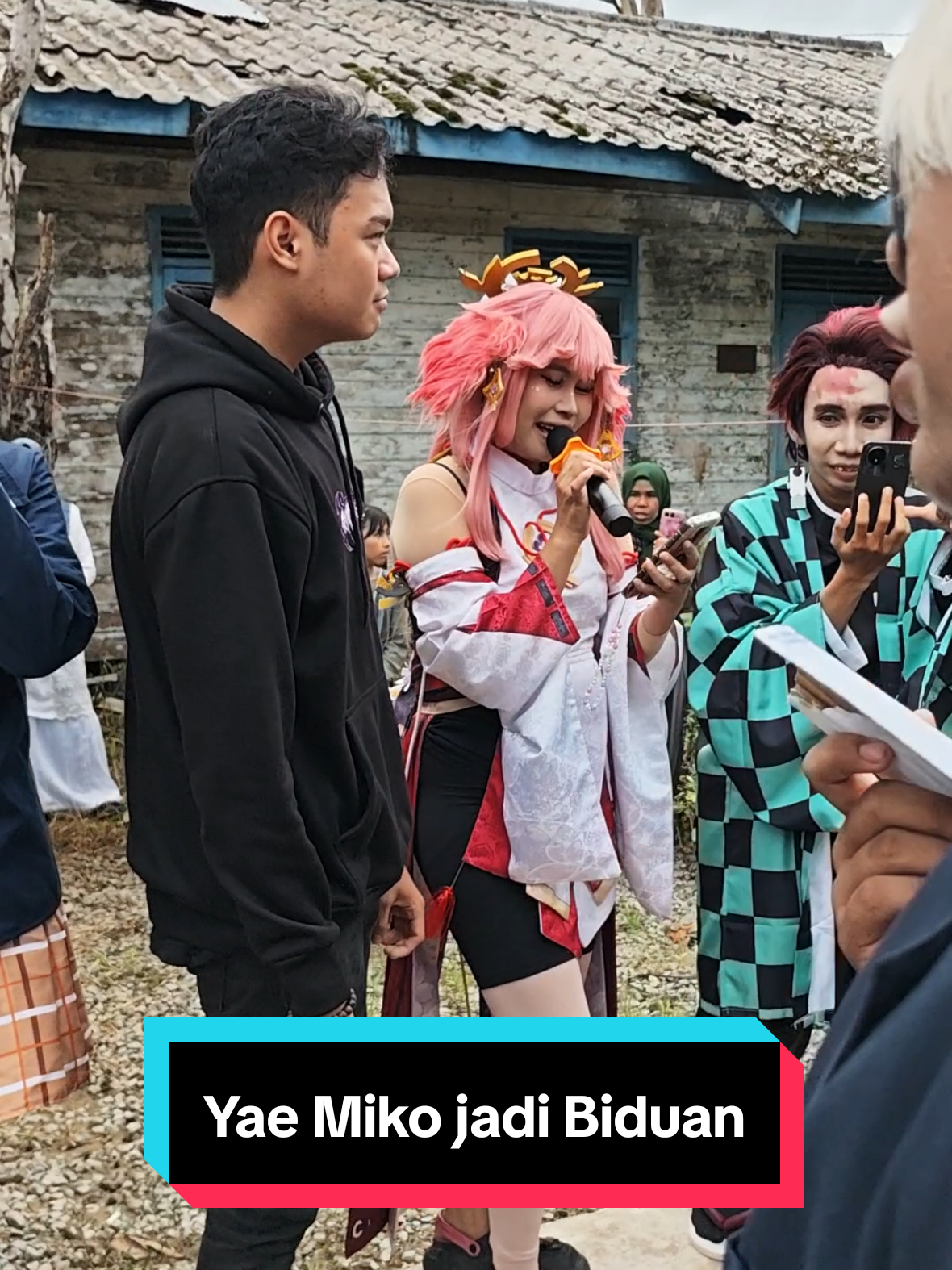 kala Yae Miko jadi Binuan dangdut #cosplayer #tiktokcosplay #cosplay #yaemiko #GenshinImpact 