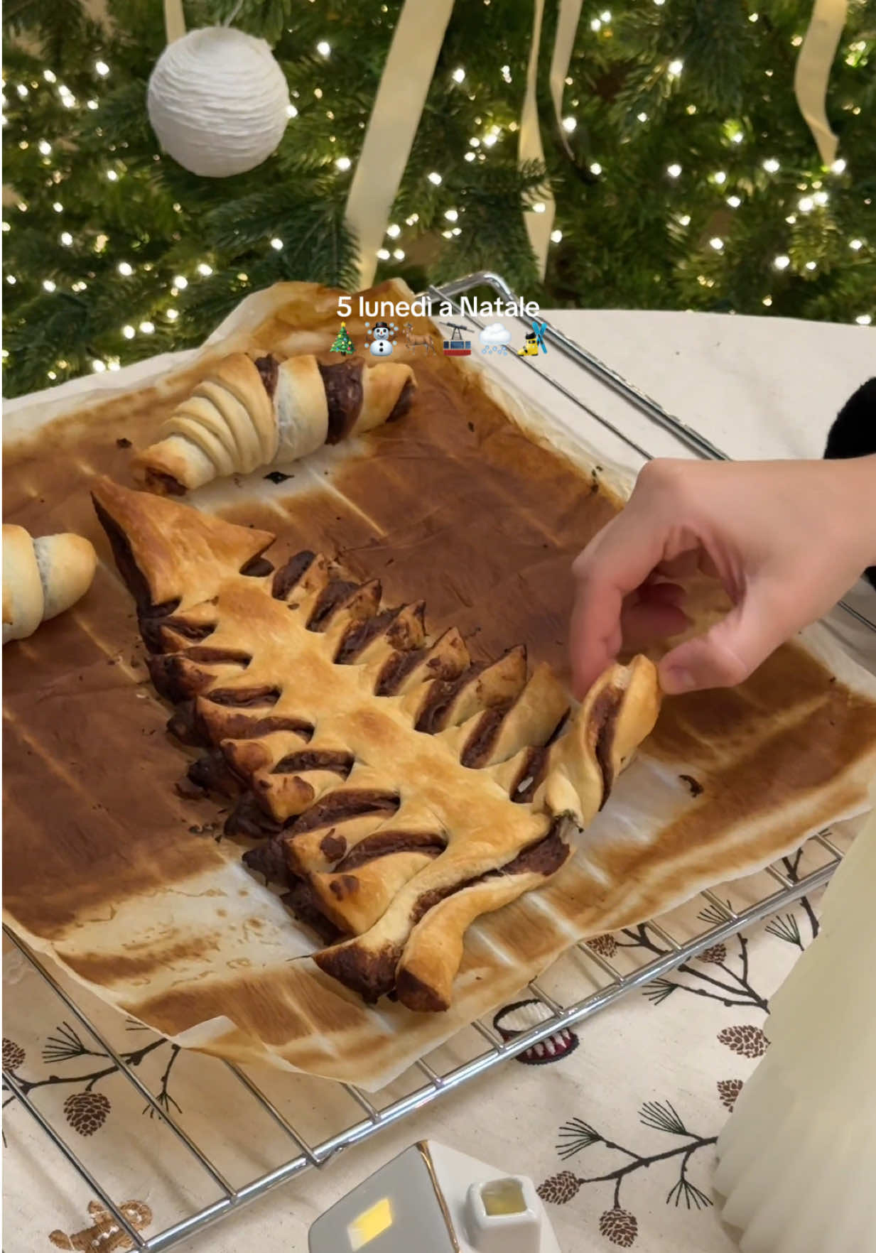 5 lunedì a Natale 🎄☃️🦌🚠🌨️🎿 vi piacciono queste ricettine super semplici e natalizie?  #christmas #natale #ricettafacile @Buitoni Pizza Italia 🍕 @Nutella UK 