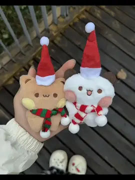 Móc khóa bông Bubu Dudu giáng sinh, quà tặng Noel dành cho người thân yêu #bubu #dudu #bubududu #giangsinh #quatanggiangsinh 