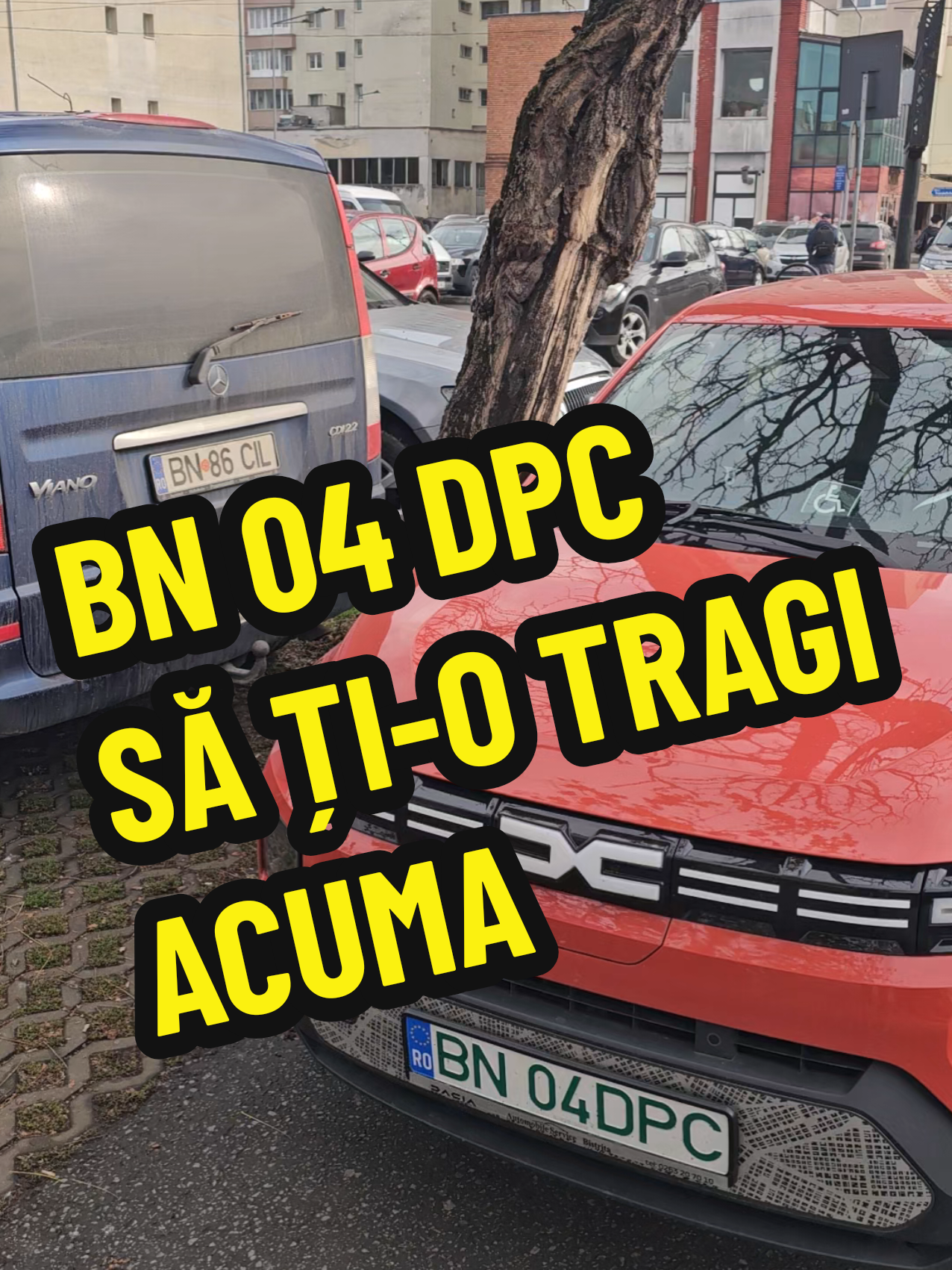 BN 04 DPC te rog sa ți-o tragi că vreau sa ies! Pentru Numele Lui Dumnezeu.  Amu' fă bine.... #Parking #PentruTine #Bistrița #Viral #românia 