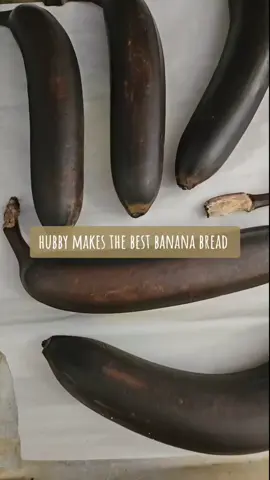 He makes the BEST banana bread. This recipe can be found on foodtoktv dot c0m. @Doughboy #bananabread #foodtoktv #bread #artisan #fromscratch 