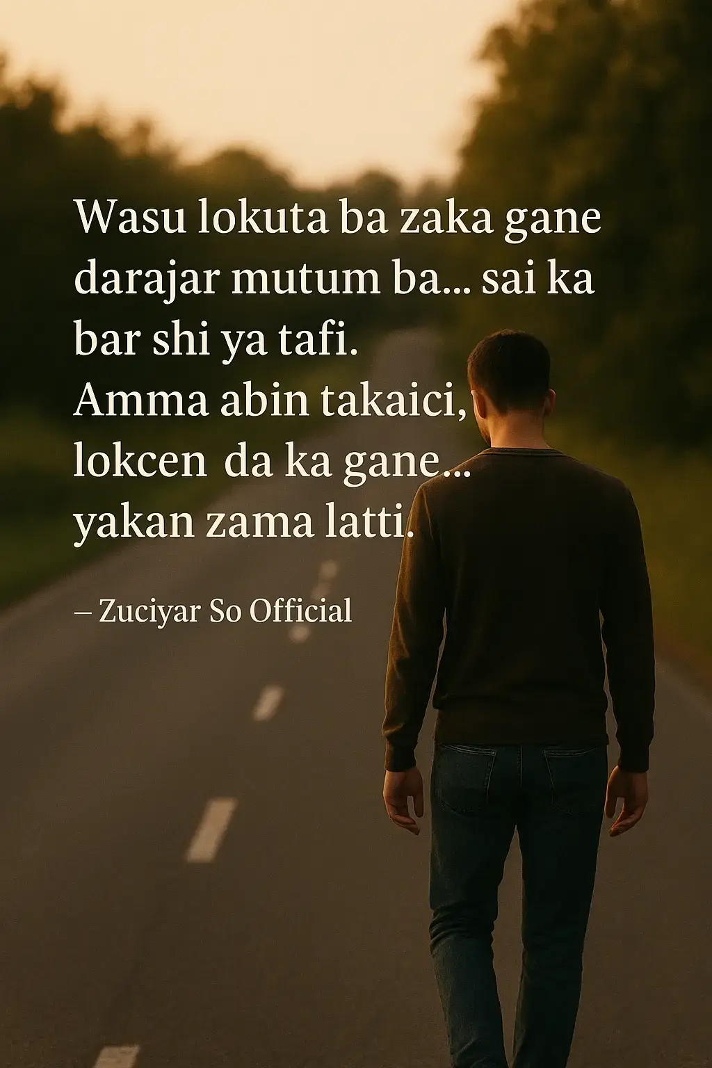 #ZuciyarSoOfficial  #SoyayyaQuotes  #MotivationHausa  #HeartBreakQuotes  #HausaTikTok 