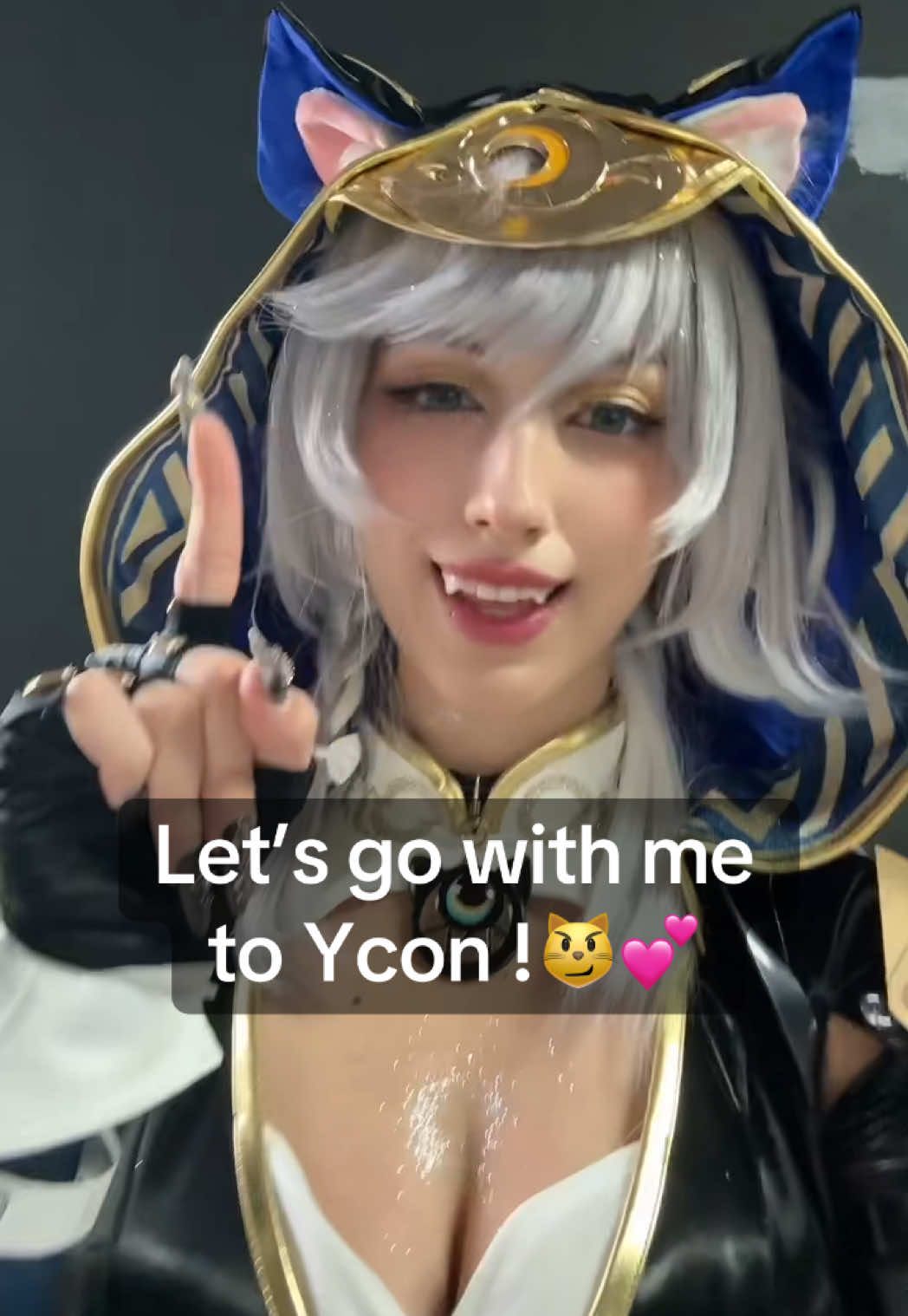 I loved this first day of convention at the Ycon I can't wait to go back next year and I loved making incredible encounters! Thank you to all those who participated in the video and for all your support big kisses! 💕💕💕 #fyp #cosplay #HonkaiStarRail #cipher #hsr 